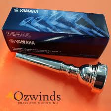 Yamaha Standard Trumpet Mouthpieces Silver Plated Finish