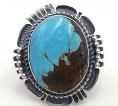 turquoise in navajo men s rings