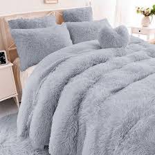 long pile throw blanket gy faux fur