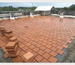 terracotta floor tiles 9 x 9 inches