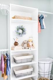 Small Closet Makeover Domestically