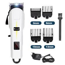 4.8 out of 5 stars. Electric Man Hair Trimmers Hair Clippers Hair Cutting Kit Machine Cordless With 4 Pieces Combs Adjustable Setting Battery Display Rechargeable For Man Family Walmart Com Walmart Com