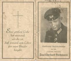 Gefreiter Paul Eberhard STECHMANN: