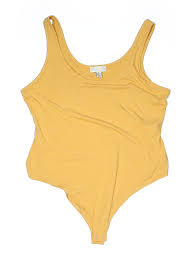Details About Forever 21 Women Yellow Bodysuit 3x Plus