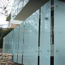 White Frosted Laminated Glass Opaque