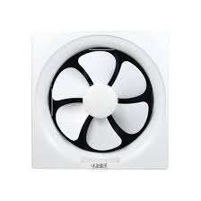 White Pp Plastic Wall Exhaust Fan With
