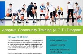 basketball clinic adaptive community