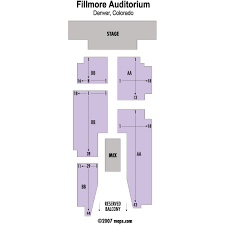 The Fillmore Auditorium Denver Event Venue Information