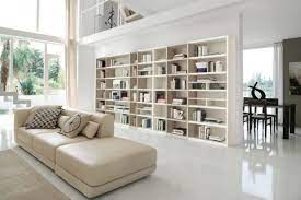 modern living room wall units with