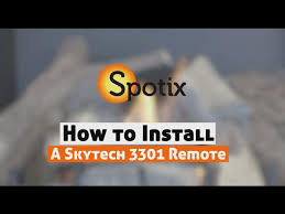 A Skytech Fireplace Remote Sky 5301p