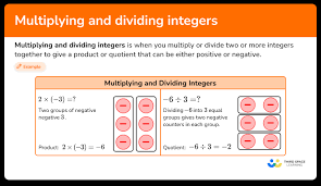 Multiplying And Dividing Integers