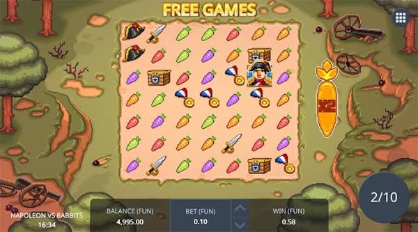 Napoleon Vs Rabbits Slot - Play Free Slots Demos