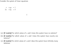 system of linear equations ay 1 3x 2y