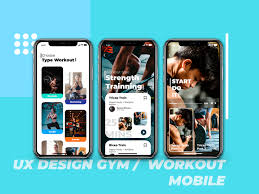 Ux Design Gym Workout Mobile By Novreza Ridwansyah On