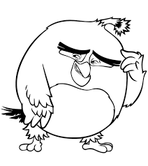 Top 40 Free Printable Angry Birds Coloring Pages Online