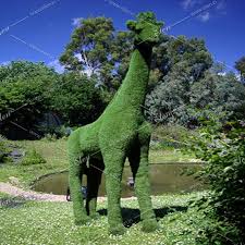 Buy Artificial Grass Giraffe Sculpture
