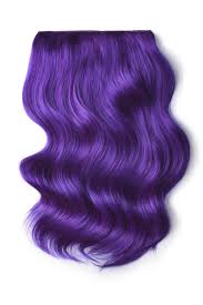 Clip in hair extensions 🡆 set 1: Purple Hair Extensions Range Of Clip In Bonded Extensions Cliphair Uk