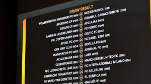 Arsenal and tottenham) are not permitted to play at home on the same day, due to logistics and crowd control. Europa League Round Of 32 Draw Who Will Face Who Uefa Europa League Uefa Com