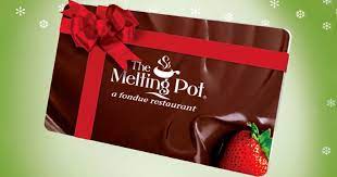 weekly melting pot gift card giveaway