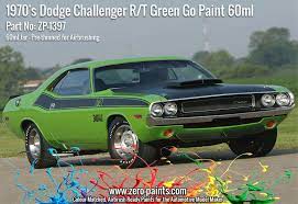 1970 S Dodge Challenger R T Green Go
