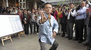 Kết quả hình ảnh cho Jack Ma biểu diễn Thái cực quyền