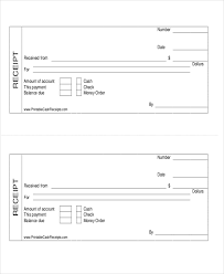Cash Payment Receipt 7 Examples In Word Pdf