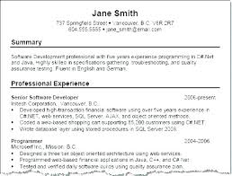 Resume Synopsis Example Sample Executive Summary For Resume Web