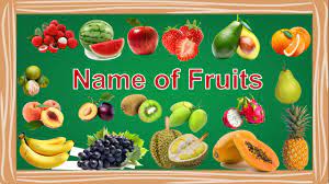 Dạy bé học tiếng anh qua các loại trái cây phiên bản mới, dễ hiểu nhất /  fruits name in english - YouTube