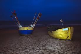 Fishing Boats On The Beach In Rewal