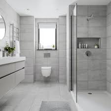 Explore 49 listings for used bathroom tiles for sale at best prices. Shala Light Grey Stone Effect Flat Matt Wall And Floor Tile 300mm X 600mm Victoriaplum Com