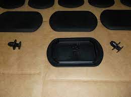 gm bed liner tie down hole covers