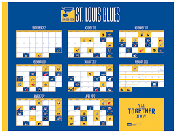 STL Blues Schedule — The Franchise ...