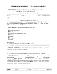 free purchase agreement templates 7