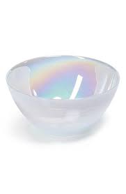 Zodax Large Er Alabaster Glass Bowl