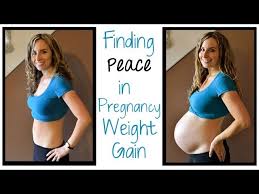 find peace in pregnancy weight gain