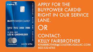 Filter by rewards, rates and fees, credit level and more. Gm Buypower Card Coulter Buick Gmc Phoenix
