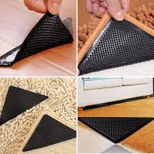 anti skid washable carpet mat grips set