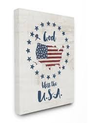 Choose your favorite stars and stripes designs and purchase them as wall art, home decor, phone cases, tote bags, and more! Spectacular Sales For The Stupell Home Decor God Bless Stars And Stripes Americana Rustic Wood Look Sign