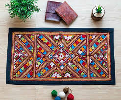 desert hookah embroidery handwoven rug