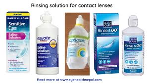 contact lens care and maintenance