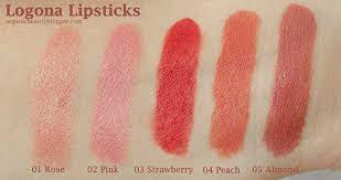 hydrating logona lipsticks review and
