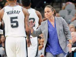 Becky Hammon Coaches Spurs in Preseason ...