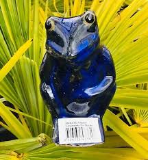 Garden Cane Topper Ceramic Frog