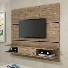 Wooden Wall Mounted Tv Unit For Home