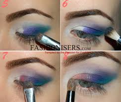 bird of paradise eye makeup tutorial