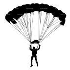 parachutist