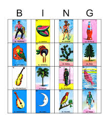 lulac loteria bingo card