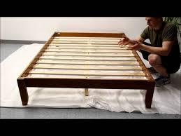Wood Platform Bed Assembly Steps