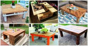 38 Adorable Pallet Coffee Table Plans