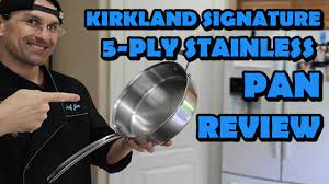 kirkland signature 10 piece 5 ply clad